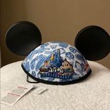 Disney Accessories | 45th Anniversary Mickey Mouse Ears! | Color: Blue/White | Size: Os