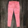 American Eagle Outfitters Jeans | American Eagle Outfitters Orange Jeggings | Color: Orange/Pink | Size: 0