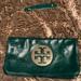 Tory Burch Bags | Authentic Tory Burch Emerald Green Snakeskin Bag | Color: Green | Size: Os