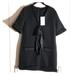 Zara Dresses | Black Zara Short Sleeve And Bow Dress | Color: Black | Size: S