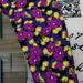 Lularoe Pants & Jumpsuits | Bnwot Lularoe Os Leggings | Color: Purple/Yellow | Size: Os