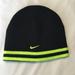 Nike Accessories | Boys Nike Woolen Hat | Color: Black/Yellow | Size: Osb