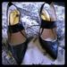 Michael Kors Shoes | Black Sling Back Michael Kors Heels | Color: Black | Size: 9