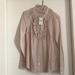 J. Crew Tops | Brand New Jcrew Blouse! | Color: Cream/Tan | Size: 0