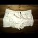 American Eagle Outfitters Shorts | American Eagle Distressed Shorts! Size 6 | Color: White | Size: 6