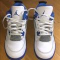 Nike Shoes | Boy Retro Jordan’s. Excellent Condition. Sz 3 | Color: Blue/White | Size: 3b