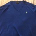 Polo By Ralph Lauren Sweaters | Blue Polo Sweater | Color: Blue/Red | Size: L