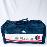 Adidas Bags | Adidas Team America 2000 Olympics Gym Duffel Bag | Color: Blue | Size: Os