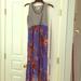 Anthropologie Dresses | Anthropologie Summer Dress | Color: Black/Purple | Size: S