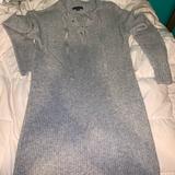 American Eagle Outfitters Dresses | American Eagle Gray Sweater Dress | Color: Gray | Size: S