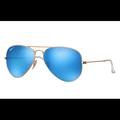 Ray-Ban Accessories | Aviator Polarized Raybans Blue - Rarely Worn | Color: Blue | Size: Os