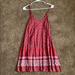 American Eagle Outfitters Dresses | Aeo Red Patterned Dress | Color: Red | Size: Xs