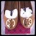 Tory Burch Shoes | Authentic Tory Burch Reva Ballet Flat | Color: Tan | Size: 7.5