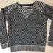 Anthropologie Sweaters | Anthropologie Sparrow Black & White Wool Sweater M | Color: Black/White | Size: M