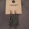 American Eagle Outfitters Jewelry | American Eagle Earrings | Color: Blue/Silver | Size: Os