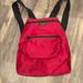 Kate Spade Bags | Authentic Preowned Kate Space Backpack | Color: Black/Red | Size: Os