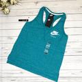 Nike Tops | Blue Cotton Activewear Loose Tank Top | Color: Blue | Size: Various