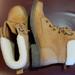 American Eagle Outfitters Shoes | American Eagle Ankle Boots Men's 8 Women's 10 | Color: Cream/Tan | Size: 8