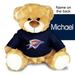 Navy Oklahoma City Thunder Personalized 10'' Plush Bear