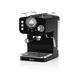 Swan SK22110BN Retro Espresso Coffee Machine with Milk Frother, Steam Pressure Control, 1.2L Detachable Water Tank, 1100W, Retro Black