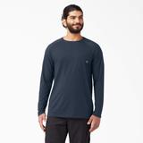Dickies Men's Cooling Long Sleeve Pocket T-Shirt - Dark Navy Size L (SL600)