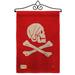 Breeze Decor Henry Every Coastal Pirate Impressions Decorative Vertical 2-Sided 19 x 13 in. Garden Flag in Red | 18.5 H x 13 W x 1 D in | Wayfair