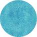 Blue/Green 48 x 0.35 in Indoor Area Rug - Ebern Designs Ksawery Teal Area Rug Polyester/Wool | 48 W x 0.35 D in | Wayfair