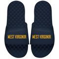 Men's ISlide Navy West Virginia Mountaineers Wordmark Slide Sandals