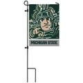 Michigan State Spartans 18" x 12.5" Justin Patten Designed Double-Sided Garden Flag
