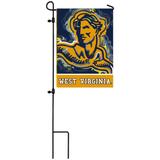 West Virginia Mountaineers 18" x 12.5" Justin Patten Designed Double-Sided Garden Flag