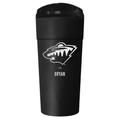 Black Minnesota Wild 24oz. Personalized Stealth Travel Tumbler