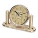 Gold Michigan State Spartans Arcadia Desk Clock