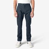 Dickies Men's Skinny Fit Double Knee Work Pants - Dark Navy Size 38 32 (WP811)