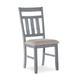"Turino Dining Side Chair, 18"" Seat Height (set of 2) in Grey Oak Stain - Powell 457-434BX"