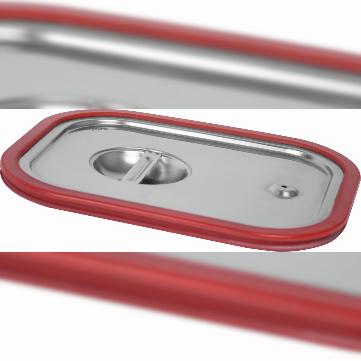 Saro Gastronormdeckel BASIC LINE ohne Löffelaussparung mit Dichtung 1/2 GN Image