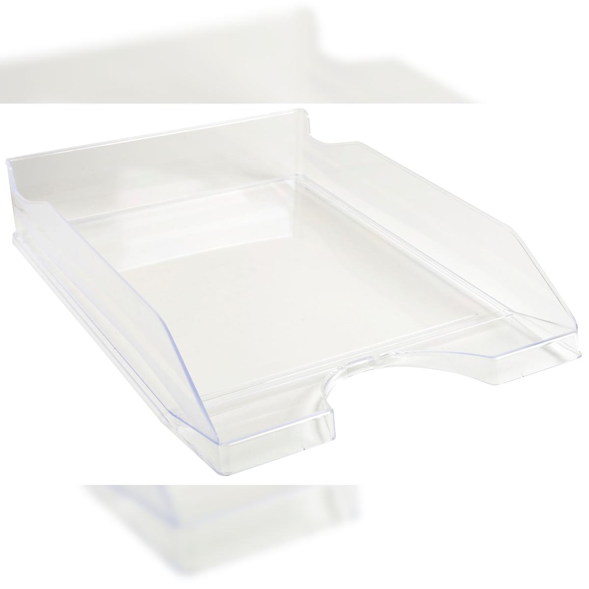 SIGMA Briefablage, DIN A4, transparent, Kunststoff, 6 Stück Image