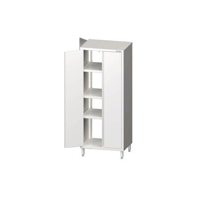 Stalgast Edelstahl Durchreiche-Hochschrank mit Flügeltüren, 1100x600x2000 mm, verschweißt Image