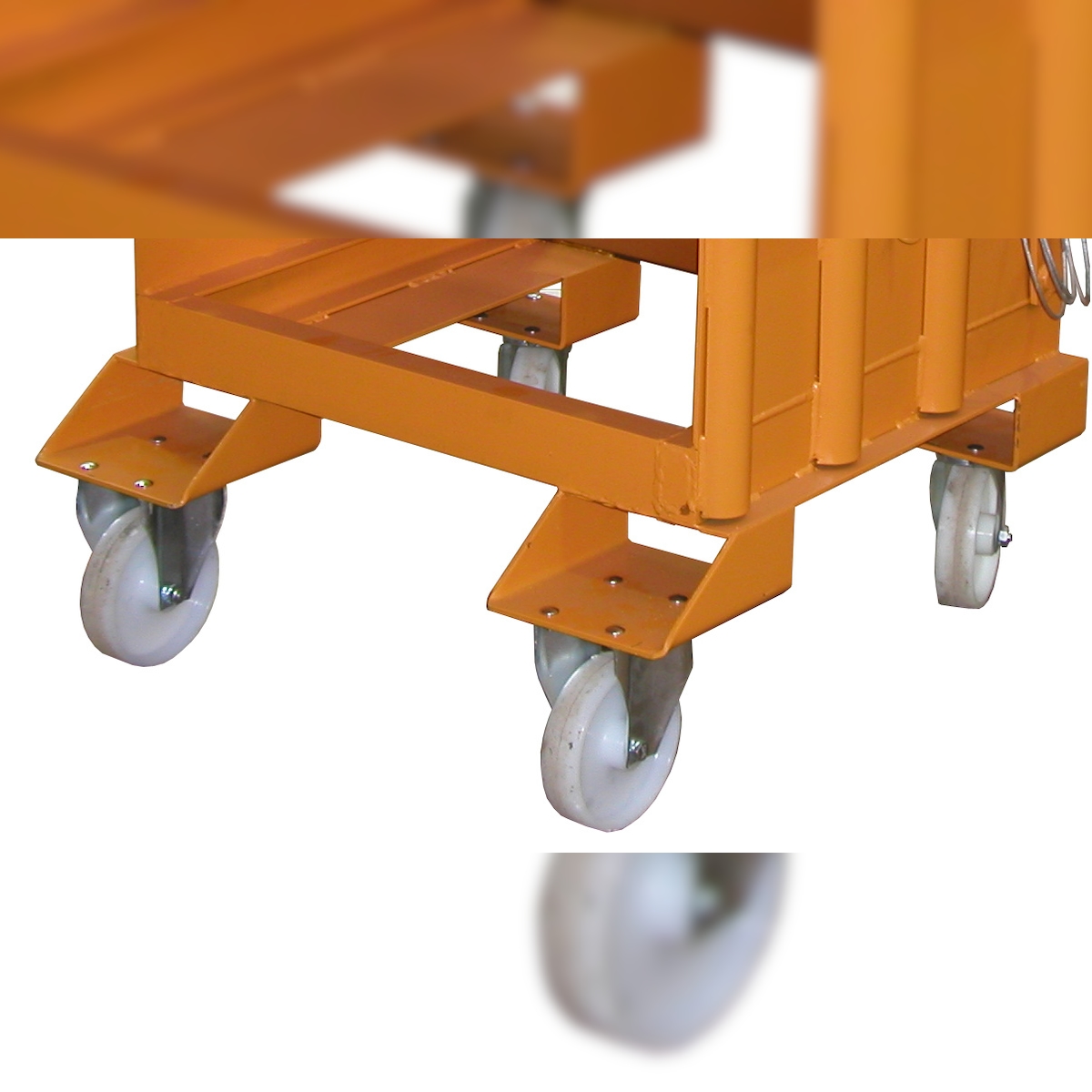 Bauer Kippbehälter BK 100, lackiert, Gelborange Image