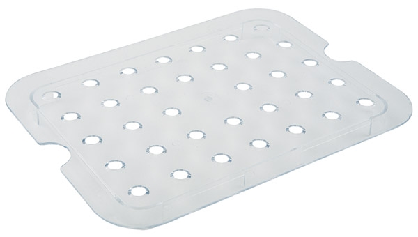 APS Abtropfgitter für GN 1/3, 26,8 x 11,8 cm, H:2,0 cm, Polycarbonat Image