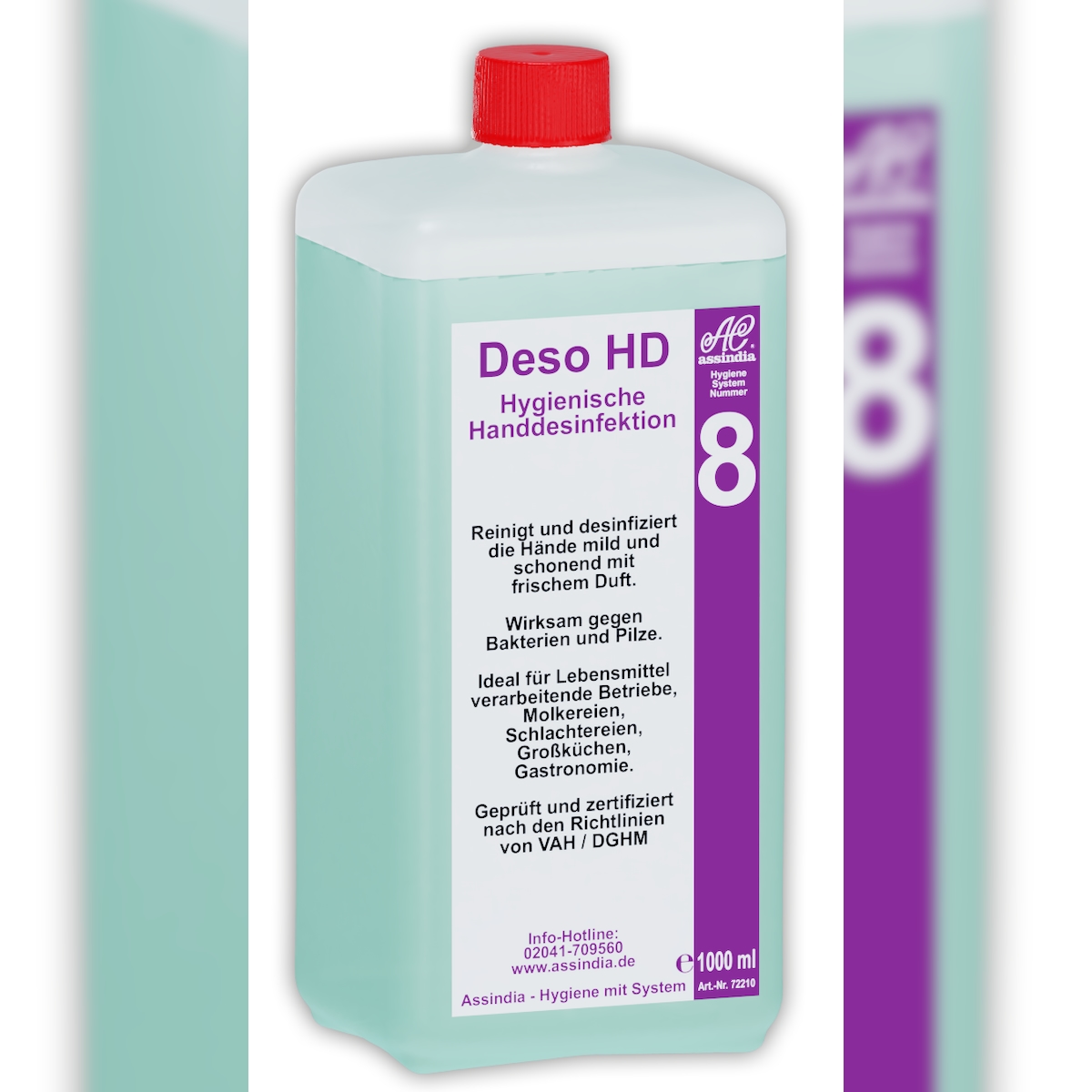 Assindia Deso HD antibact. Handreiniger 1000ml Image