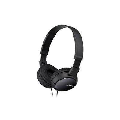 Sony MDR-ZX110 Verkabelt Kopfhörer Kopfband Musik Schwarz