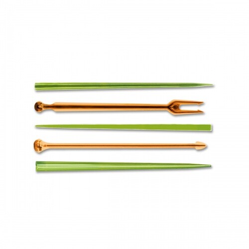 Sovie Servingware Party Picker aus Plastik, 90mm, Bunt,100 Stück - Einweg Image