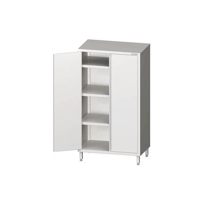 Stalgast Edelstahl Hochschrank mit Flügeltüren, 1000x700x1800 mm, verschweißt Image