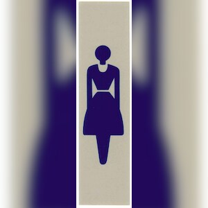 Contacto Schild FRAU (Symbol) Image