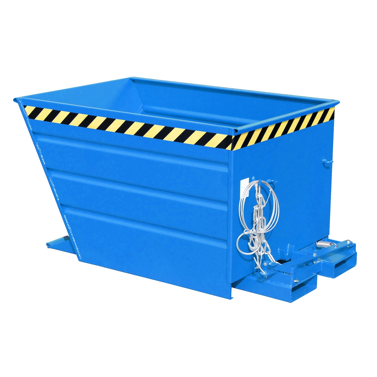 Bauer Kippbehälter VG 900 lackiert RAL5012 Lichtblau Stapler Anbaugerät Image