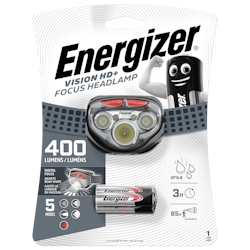 Energizer Headlight Vision HD+ Fokus 250 Lumen inkl. 3xAAA Alkaline Image