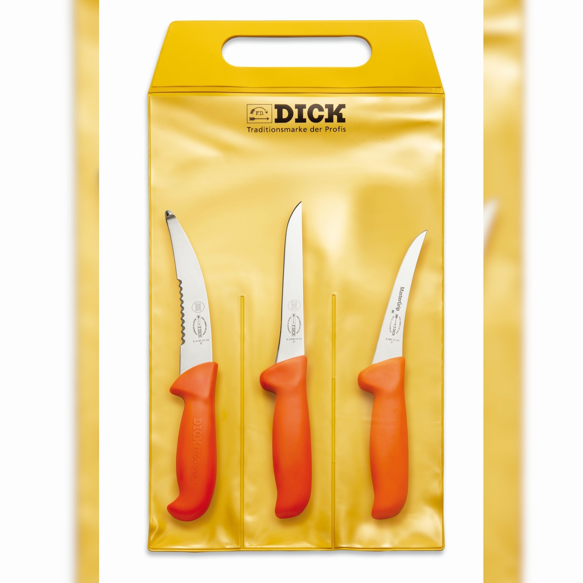F. Dick DICK Messer-Set 3-tlg. Jagd Outdoor / MASTERGRIP, VPE: 1 Image