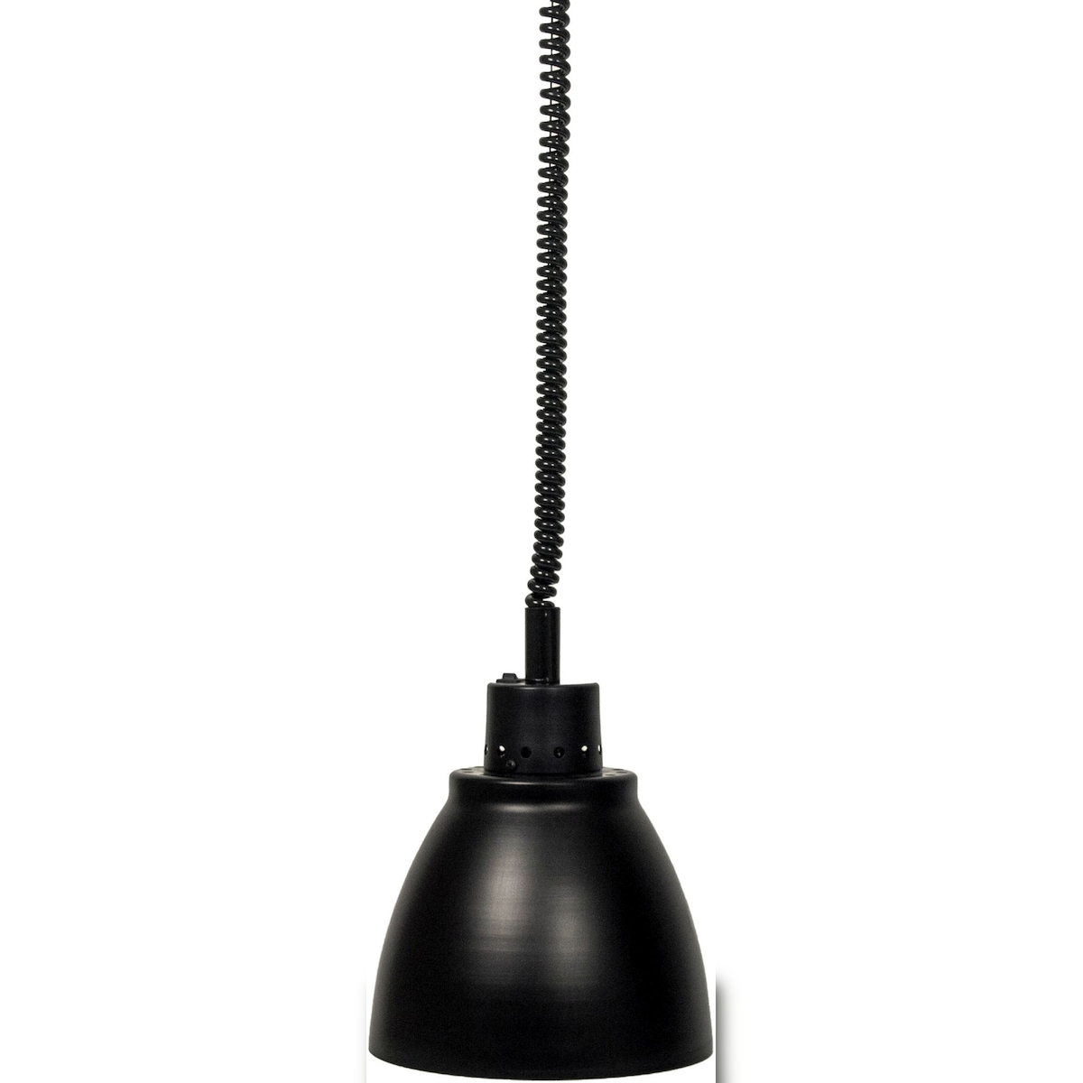 Saro Buffet Wärmelampe Francis aus Leichtmetall in schwarz Image