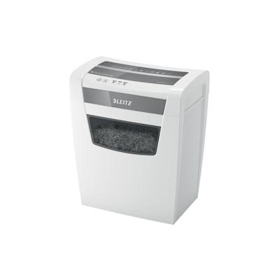 Leitz IQ Home Office Aktenvernichter, 12-10 Blatt Kapazität (70-80 g/m²), Partikelschnitt, Sicherheitsstufe P4, Die Nummer 1 am Markt, 23 Liter Image
