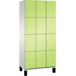 C+P Fächerschrank 4510330S10020 Füße 12Fächer B900mm lgr/vgn Image